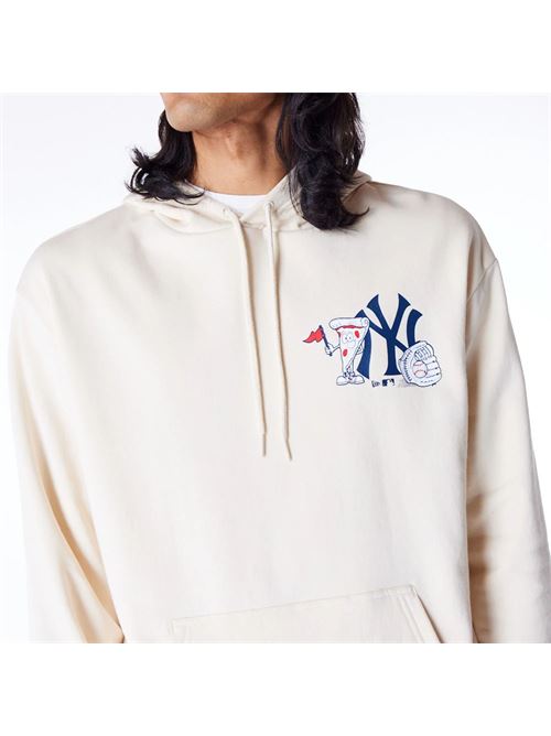 MLB FOOD GRPHC OS HOODIE NEYYAN  LTCNVY NEW ERA | 60564773/LTCNVY